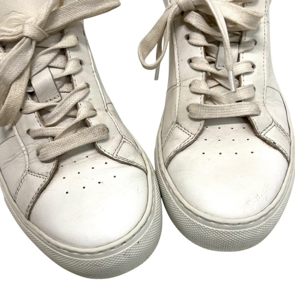 Greats Brooklyn Royale White Leather Casual Contemporary Sneakers Women’s 8.5 - Picture 5 of 13